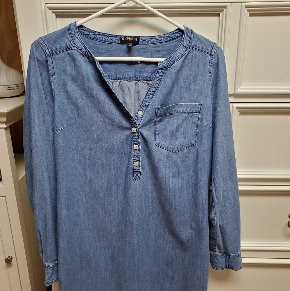 Express Small Denim Dress